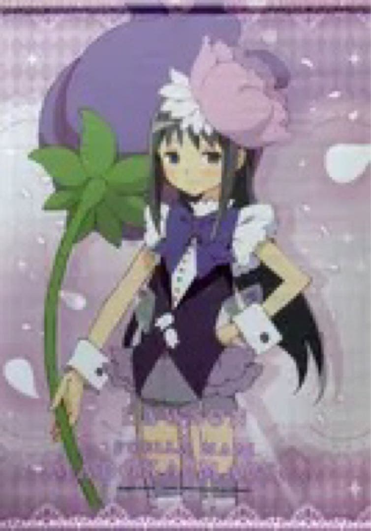 魔法少女まどか☆マギカ　タペストリー ローソン 花の妖精　5種セット