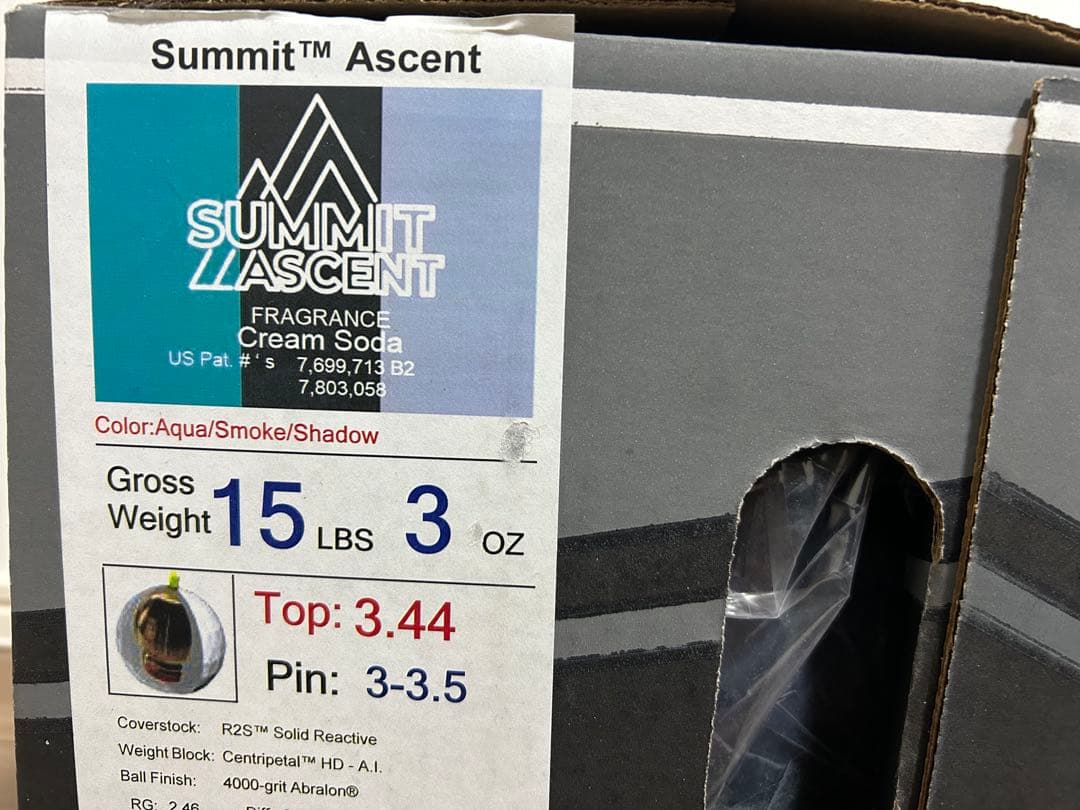 送料込み【新品】サミット・アセント　ストーム　15ポンド3オンス　1