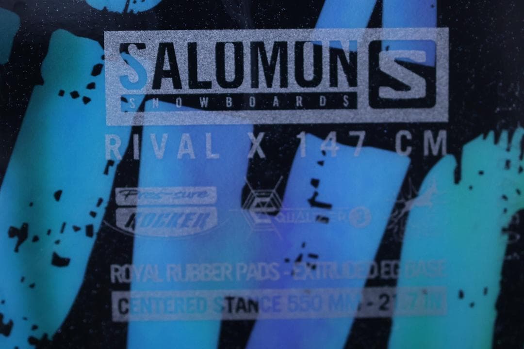 美品 サロモン RIVAL-X 147 ビンディングセット SALOMON