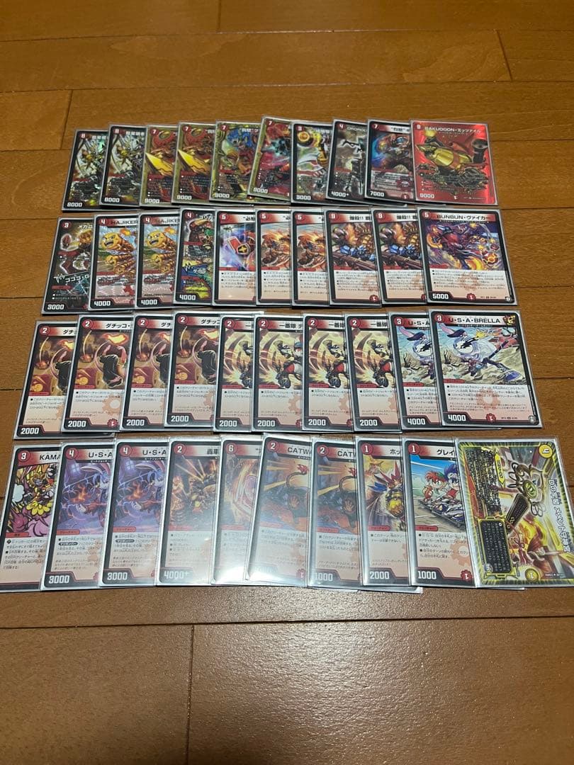 デュエマ引退品　デッキ7個セット