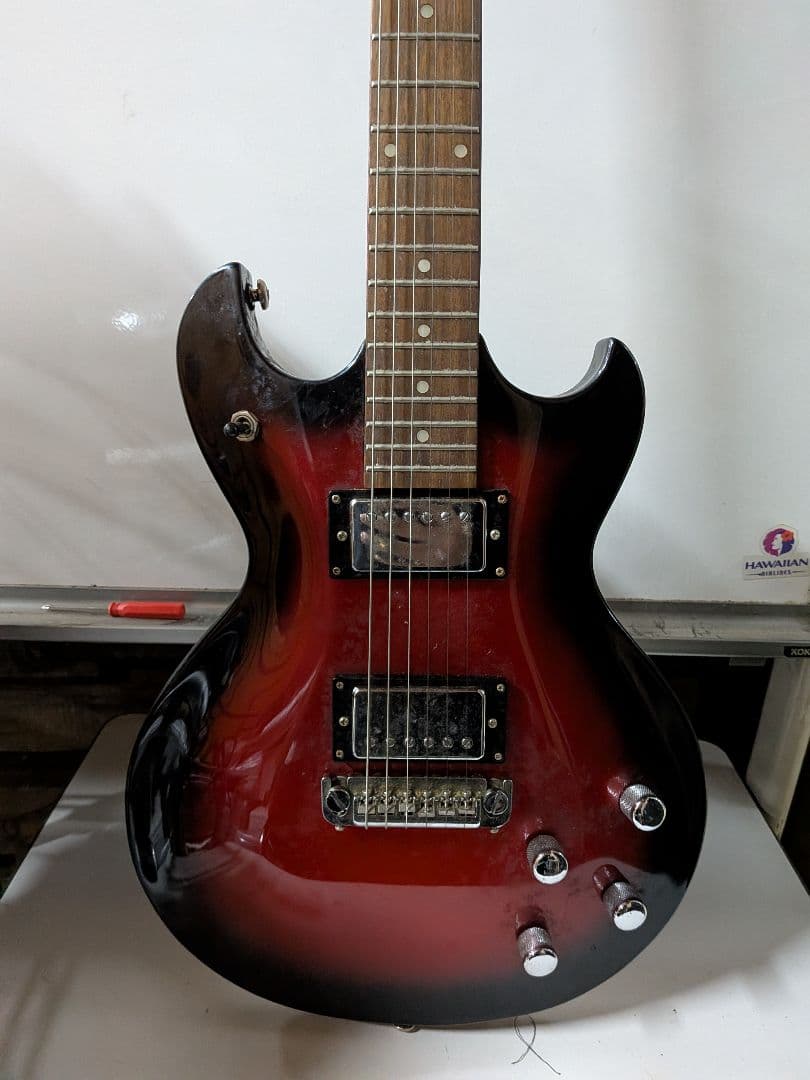 【希少】レスポール　Aria Pro Ⅱ エレキギター　ハードケース付