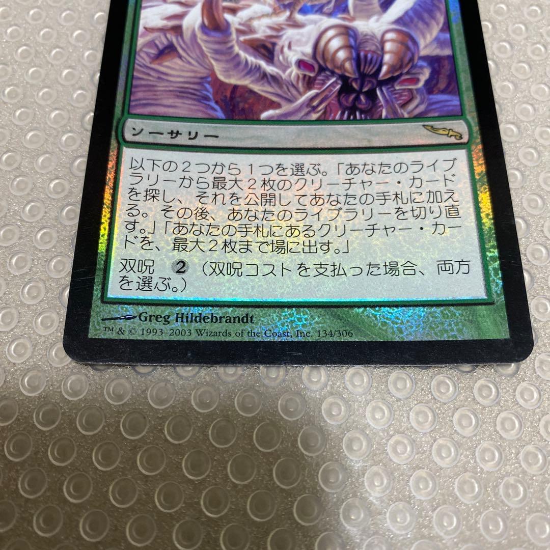 MTG foil 歯と爪 ミラディン 初版