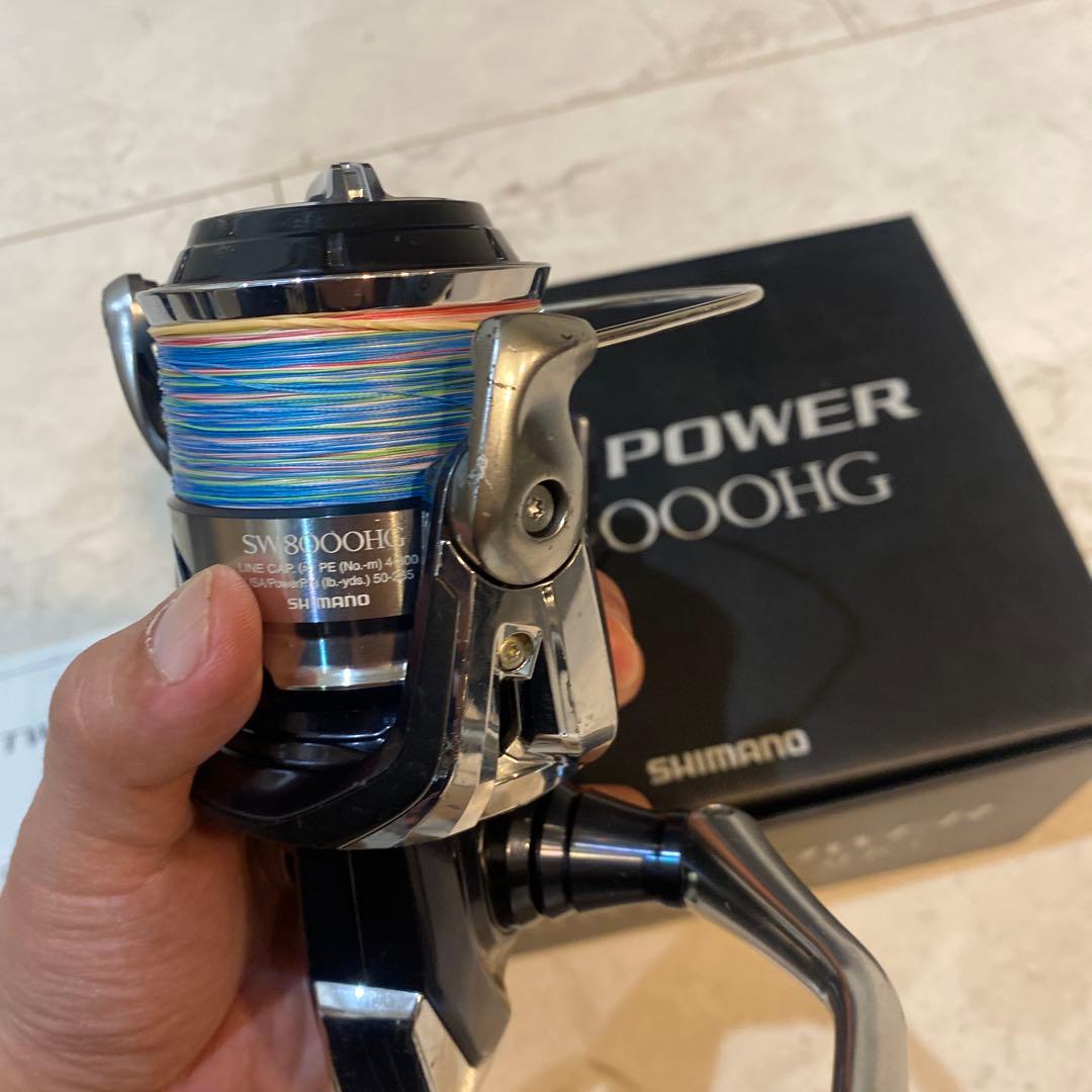 リール SHIMANO TWIN POWER SW8000HG