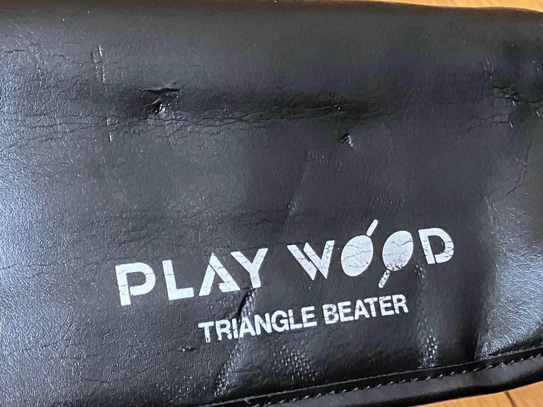 【4点セット】1.トライアングル 2.ケース 3.ホルダー 4.ビーターセット