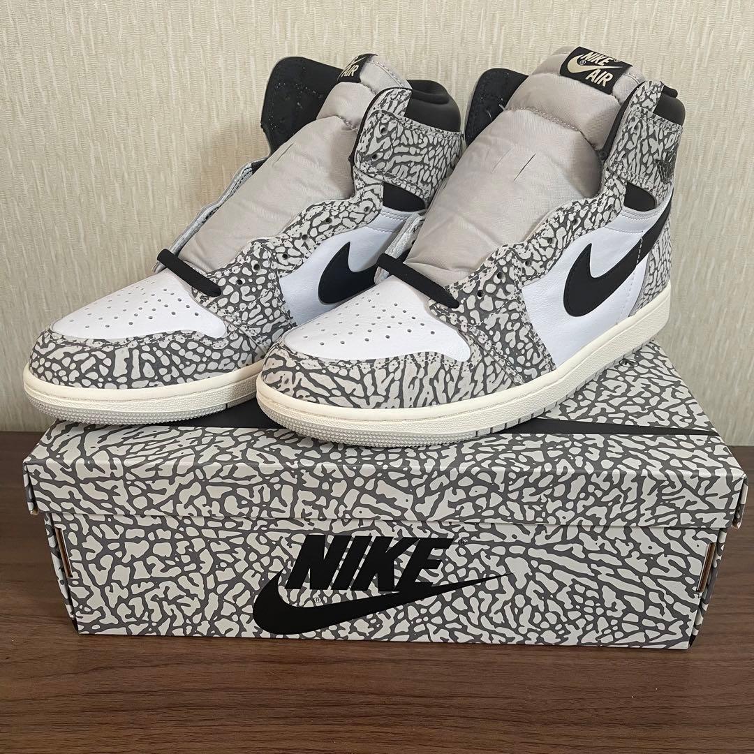 Jordan 1 White Cement ホワイト セメント 28cm