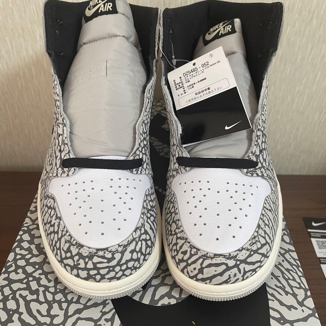 Jordan 1 White Cement ホワイト セメント 28cm