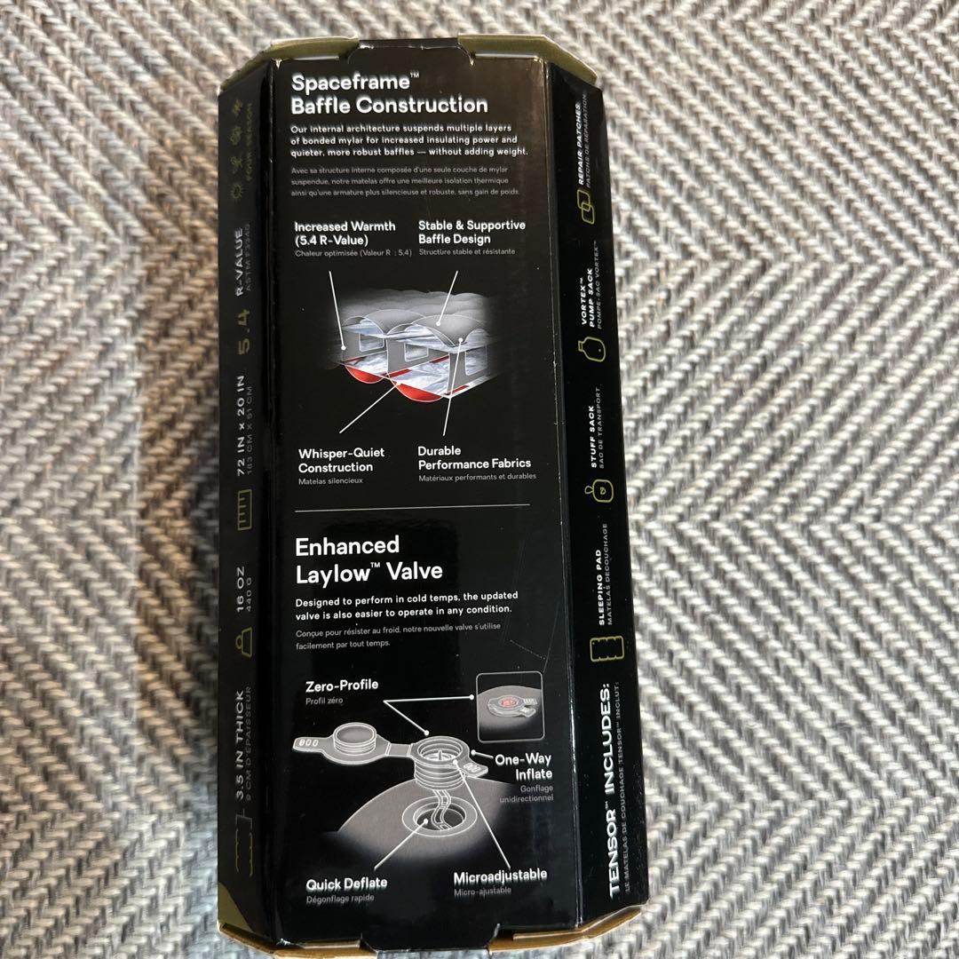 アウトドア寝具 NEMO TENSOR ALL SEASON Regular