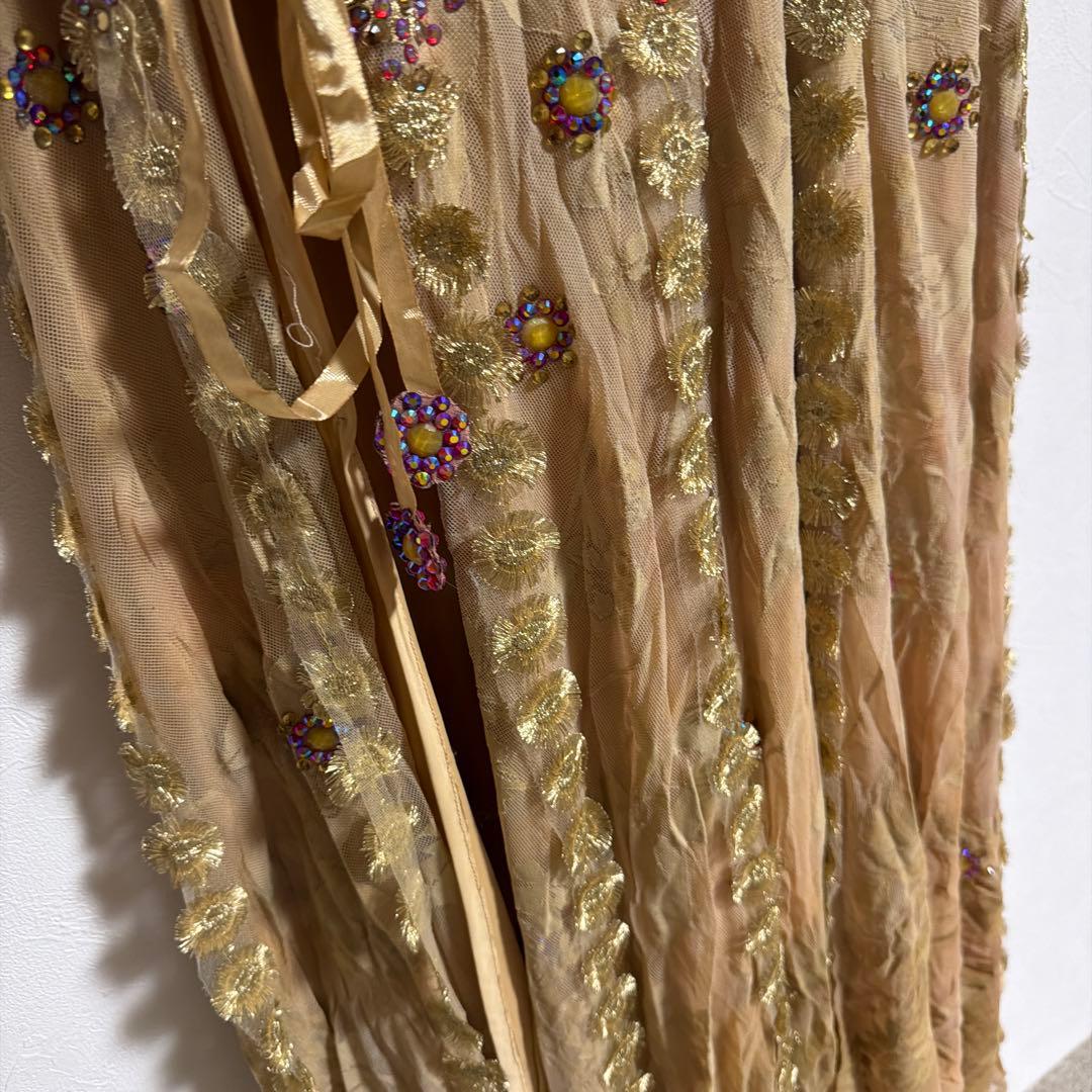 ベリーダンスセットアップ ベージュ