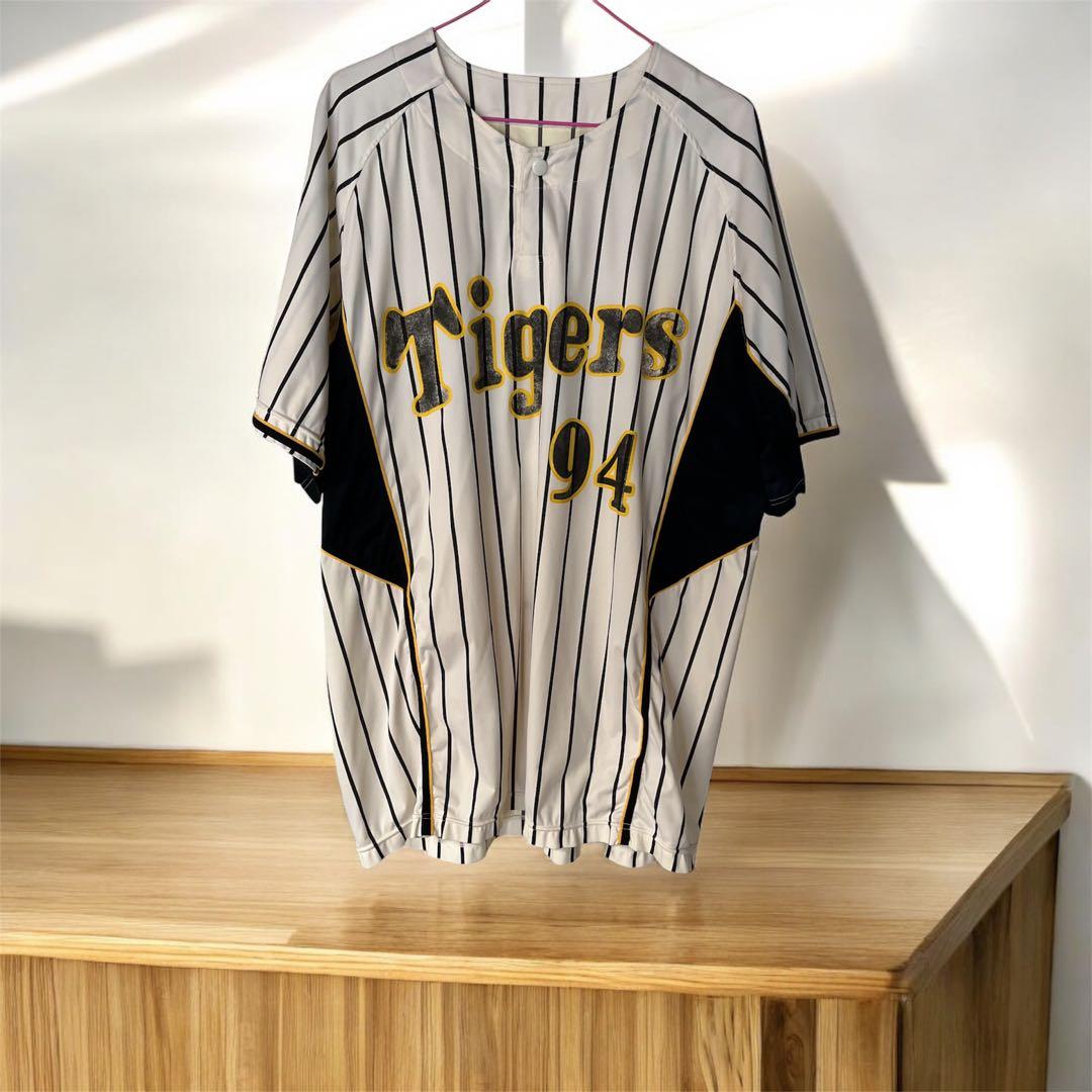 阪神タイガースプロ仕様半袖Vジャン