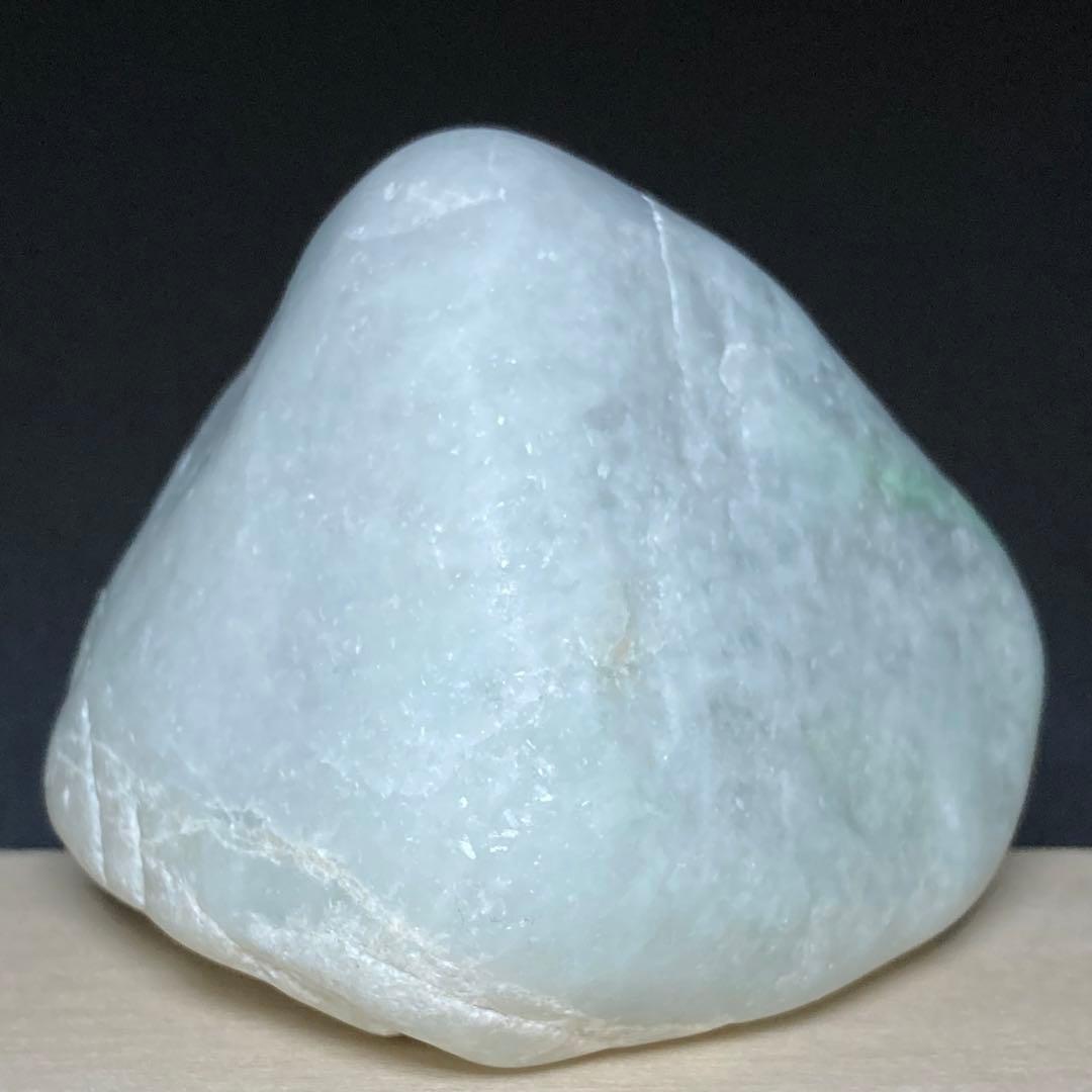 専用【プレミアム翡翠】糸魚川翡翠　ロウカン質 翡翠　白×翠　原石　426.2ｇ