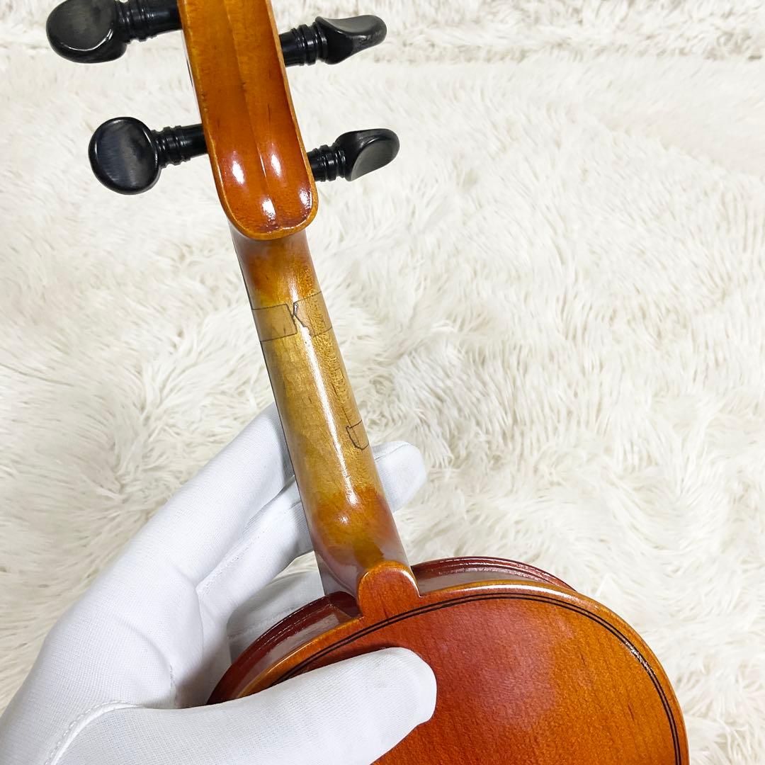 【弦・弓・顎あて新品】SUZUKIバイオリン No.220 1/8 1987