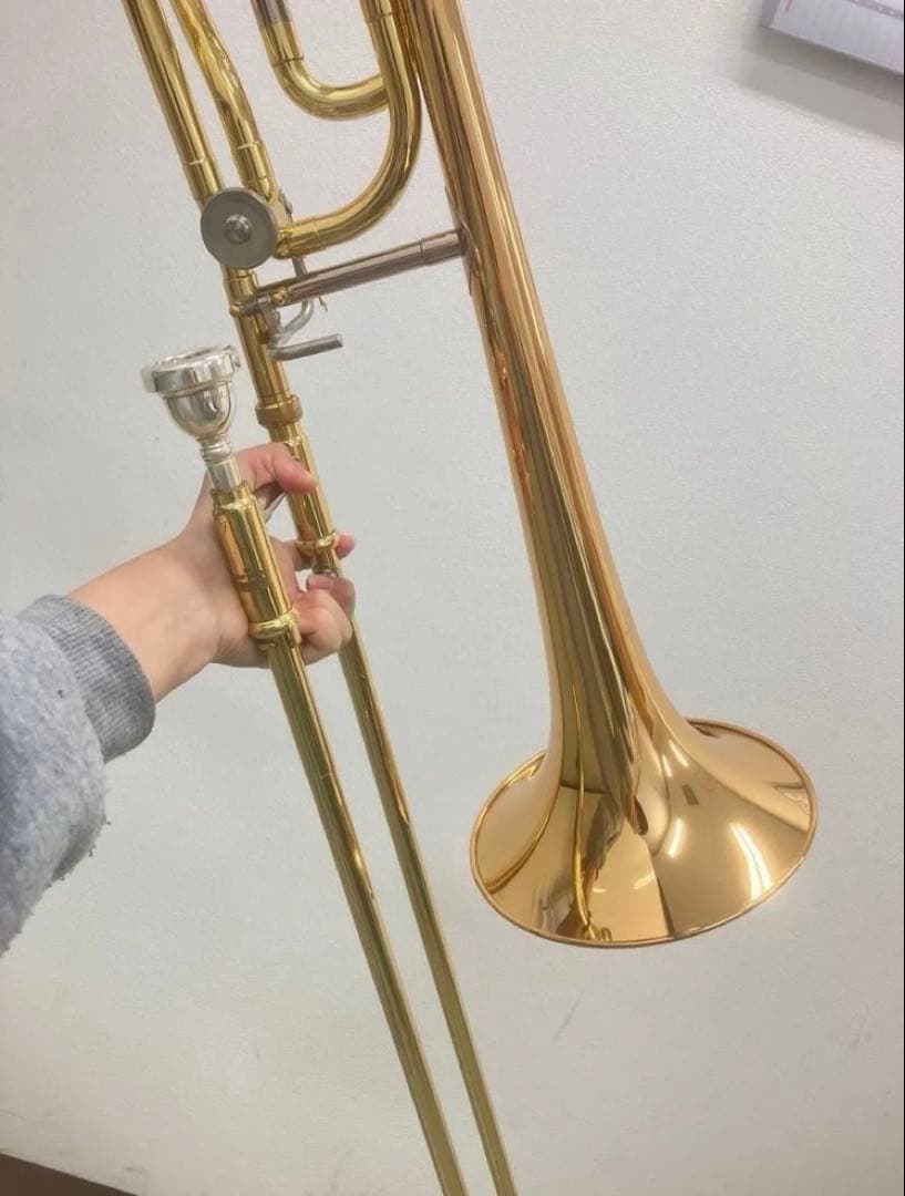 【最終価格】テナーバストロンボーン YAMAHA YSL-456G中古