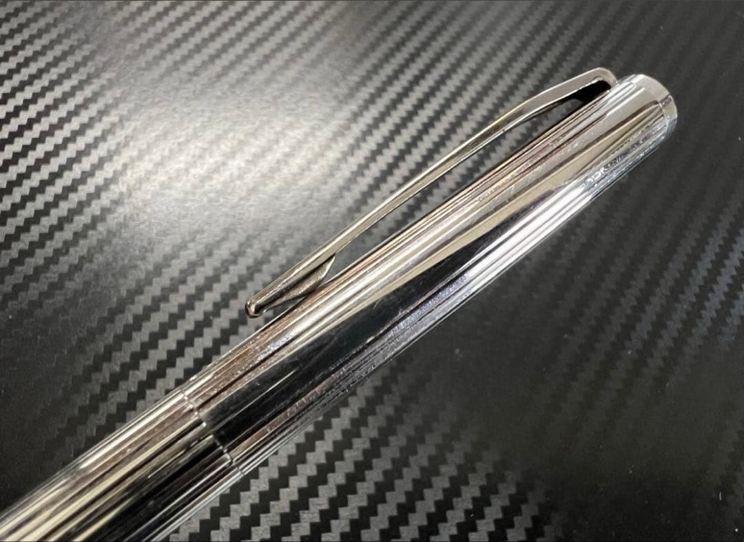 モンブラン 万年筆 極美品 ノブレスシルバー M