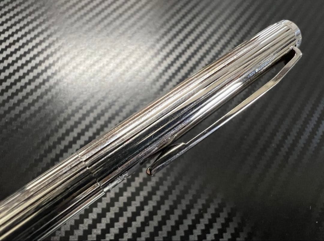 モンブラン 万年筆 極美品 ノブレスシルバー M