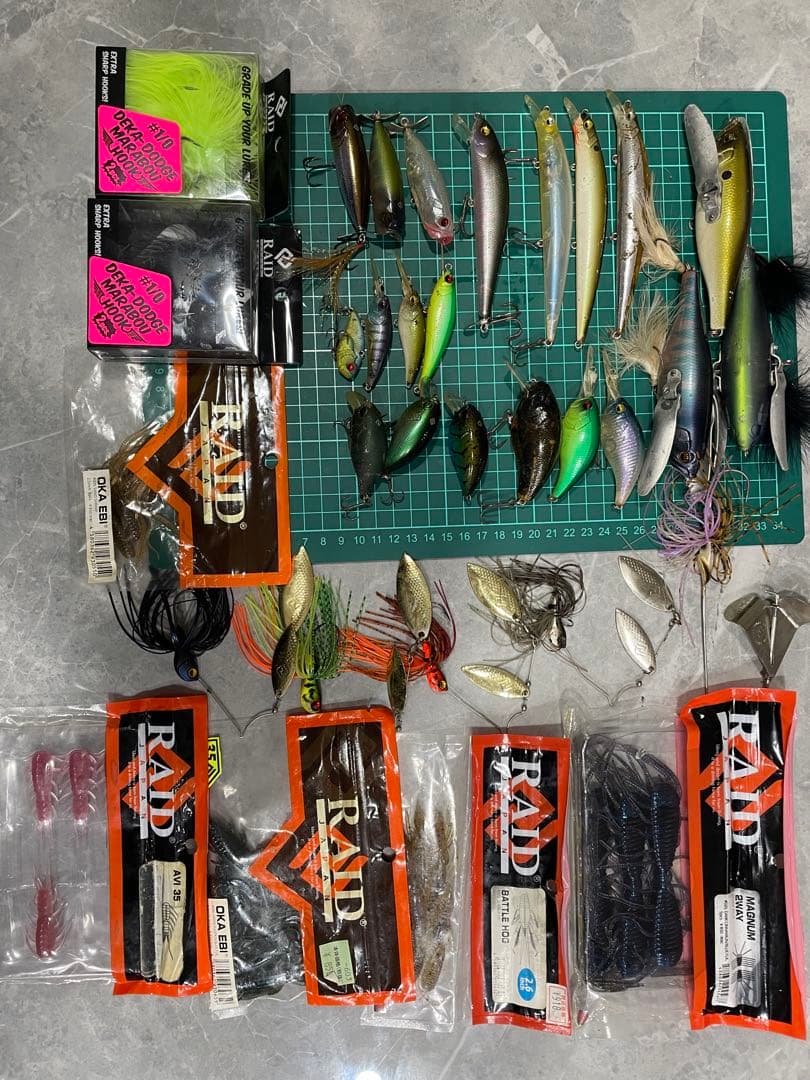 バスルアー　レイドジャパン☆早い者勝ち☆激安☆バス釣り引退☆人気☆ルアー色々