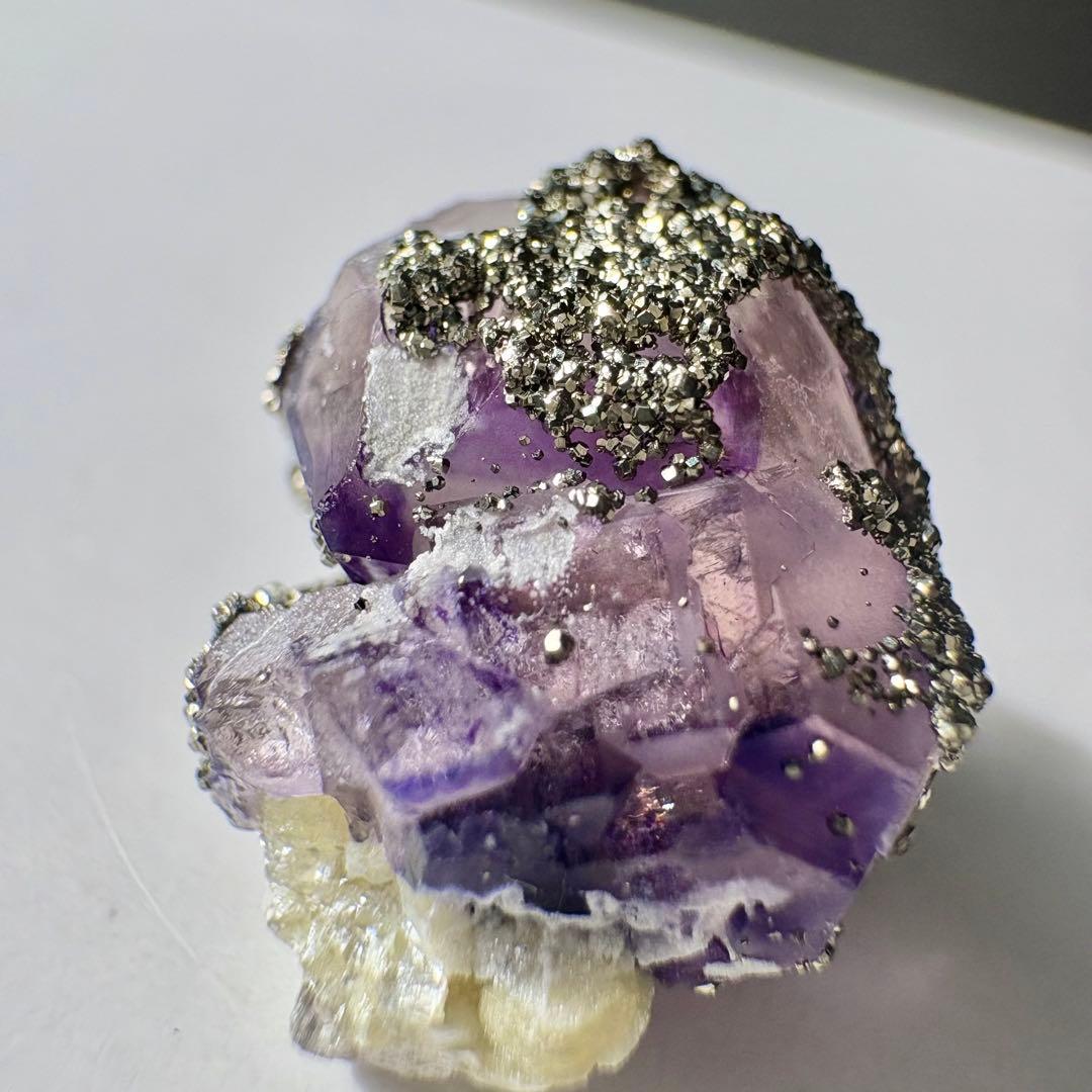 519 中国 内モンゴル産 レアタイプ フローライト&パイライト