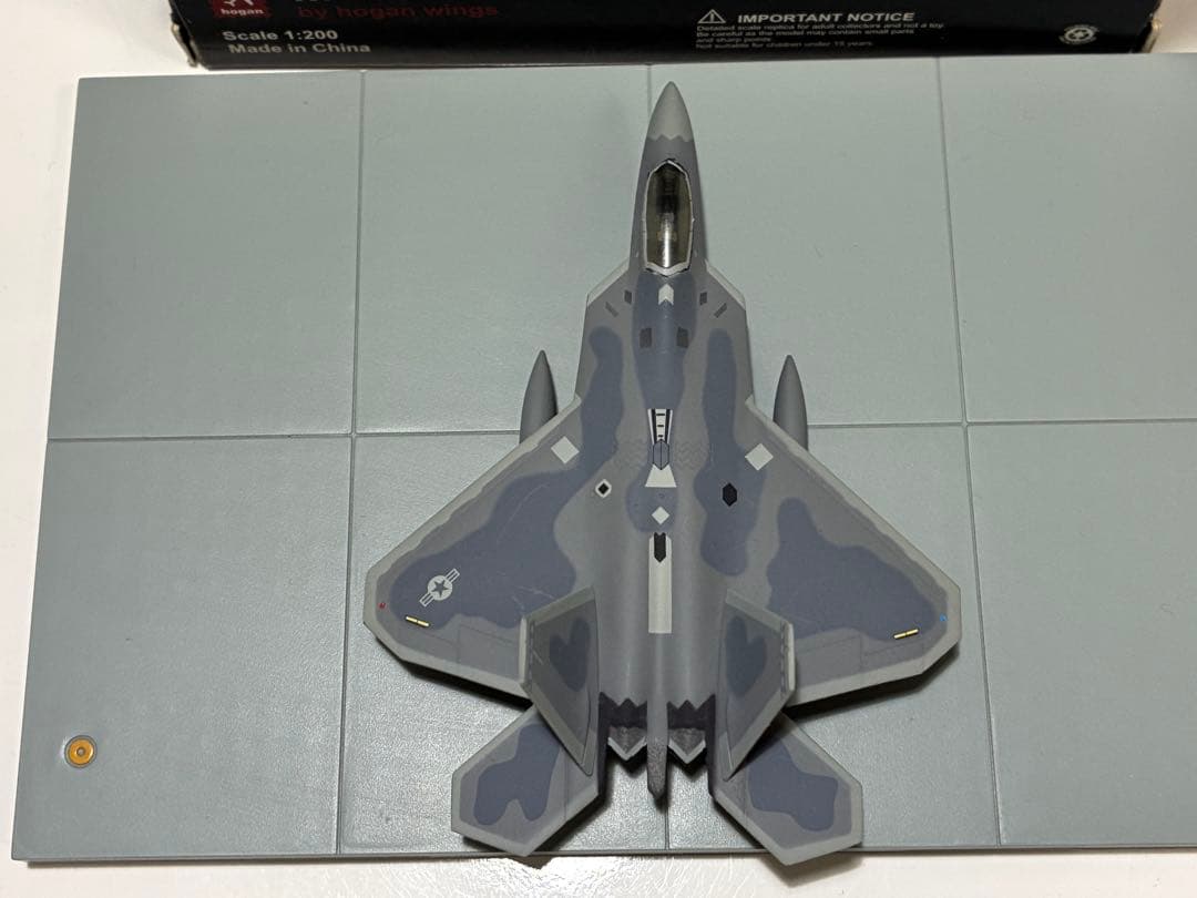 ホーガン1/200 F-22A アメリカ空軍 第27戦闘航空団 No.6030