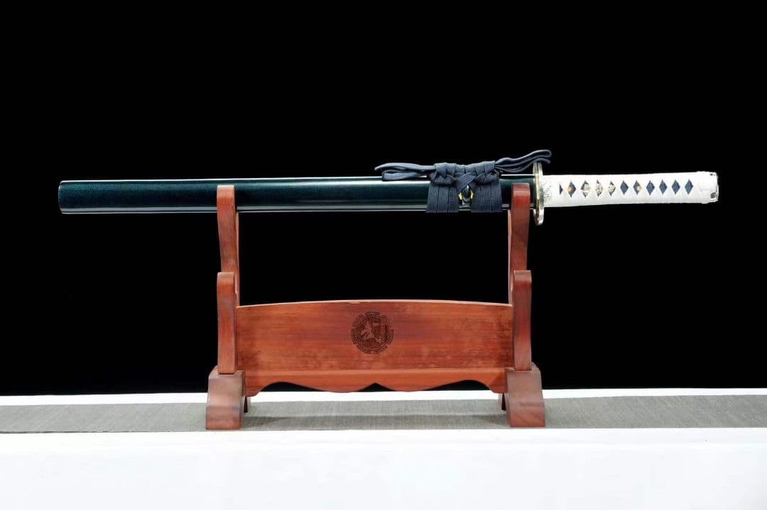 20寸T10焼刃大V唐刀『雲鶴』武具　刀装具　日本刀　模造刀 居合刀 肋差 短刀