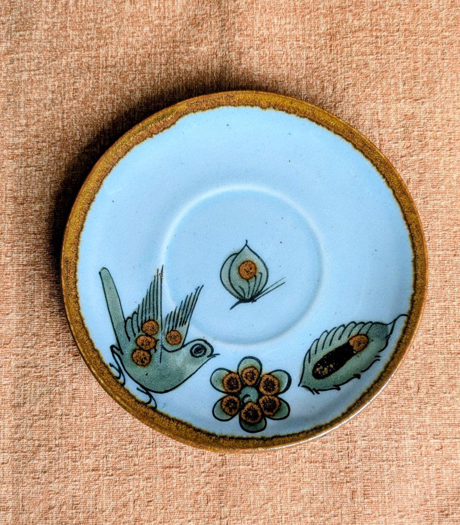 【6客セット】メキシコ トナラ焼き デミタスカップ＆ソーサー