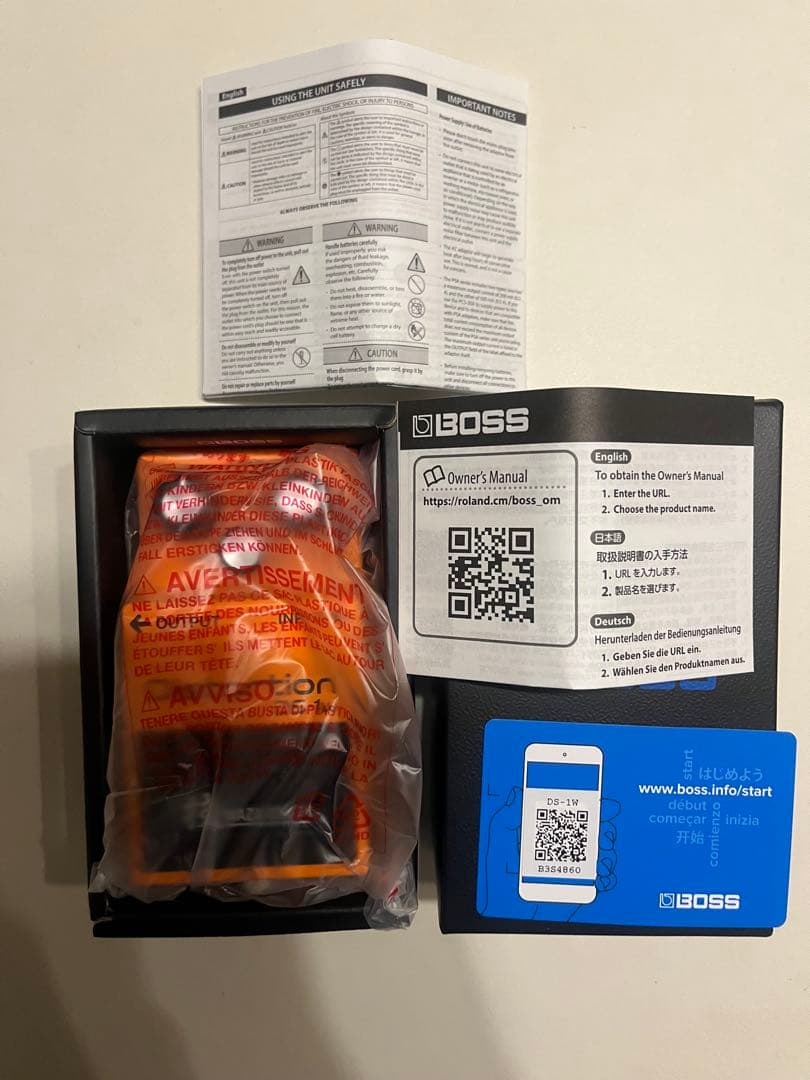 BOSS DS-1W ディストーション