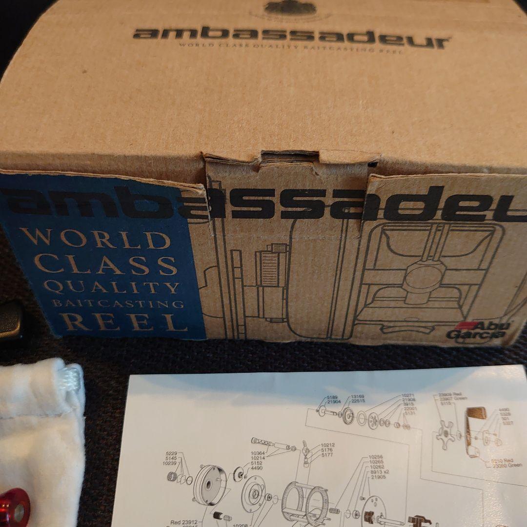 Abu Garcia ambassadeur 2500C RED　アブ　ガルシア