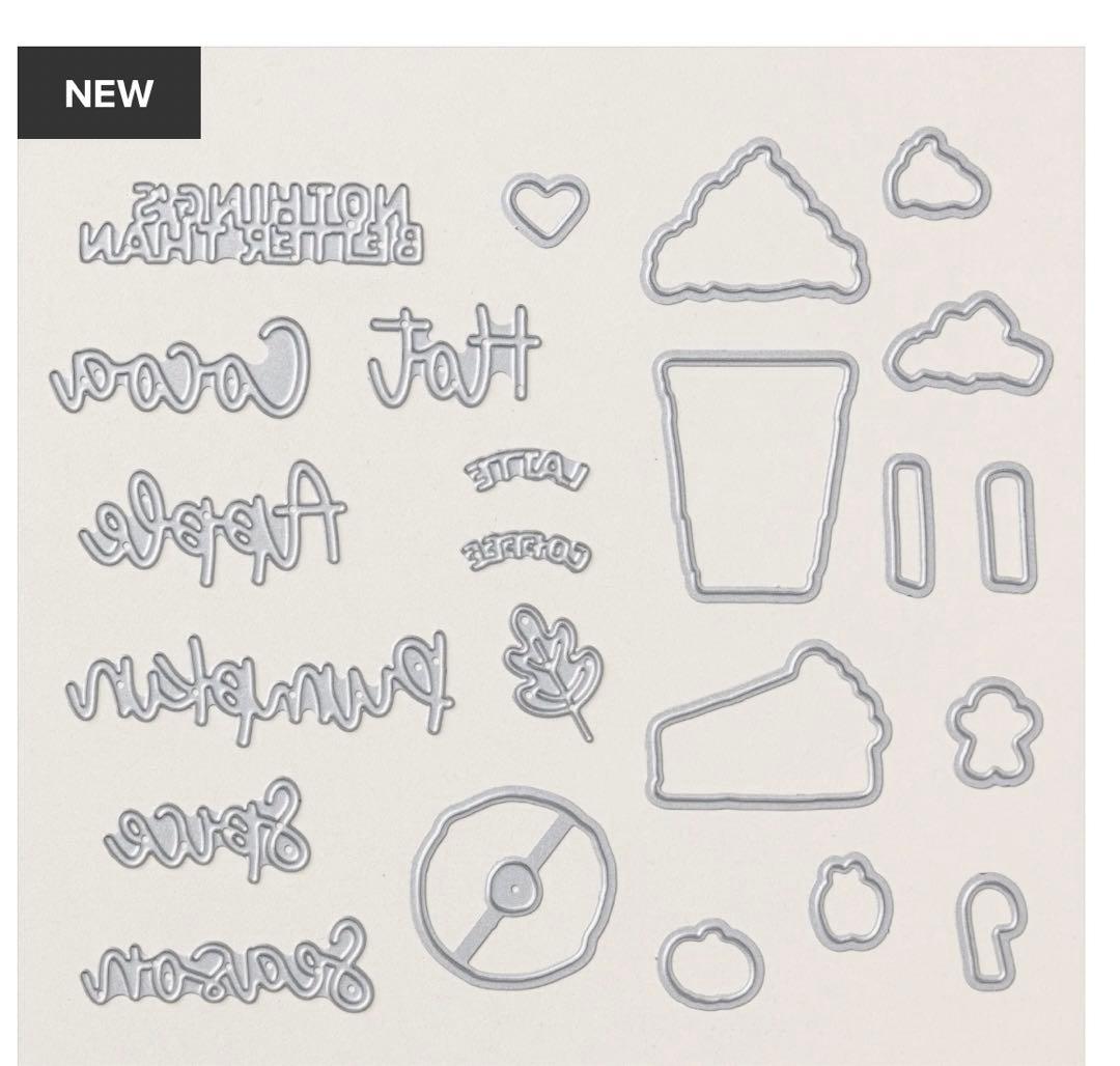 １点限り♡新作　秋スタンプ&ダイ　スタンピンアップ