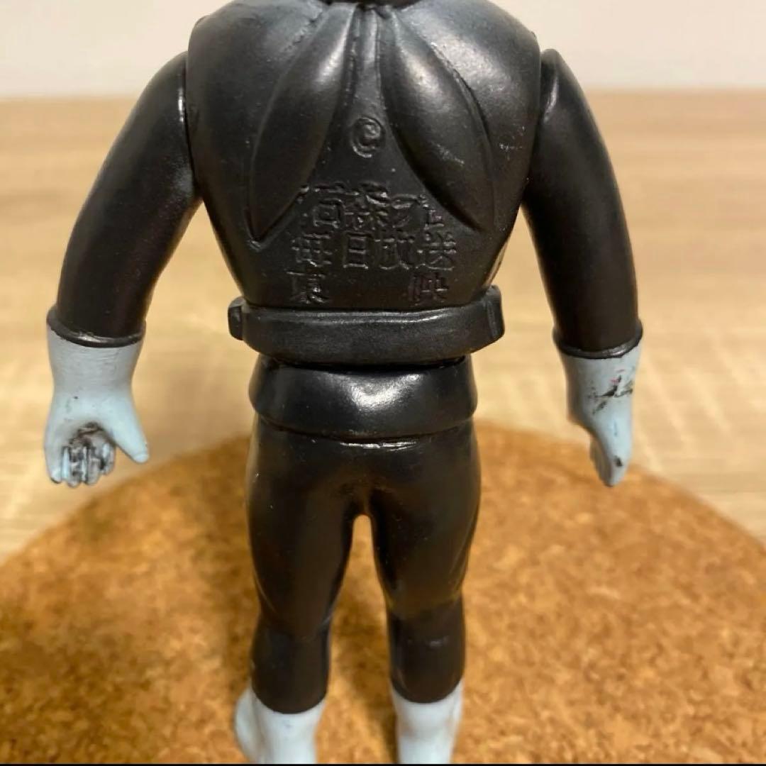 当時物 昭和レトロ ソフビ 旧バンダイ 仮面ライダー1号 石森プロ　東映
