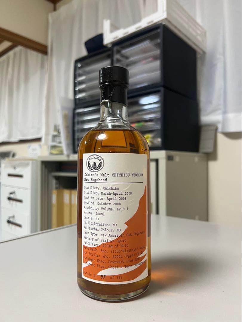 イチローズモルト 秩父ニューボーン　ニューホグスヘッド700ml 62.9%