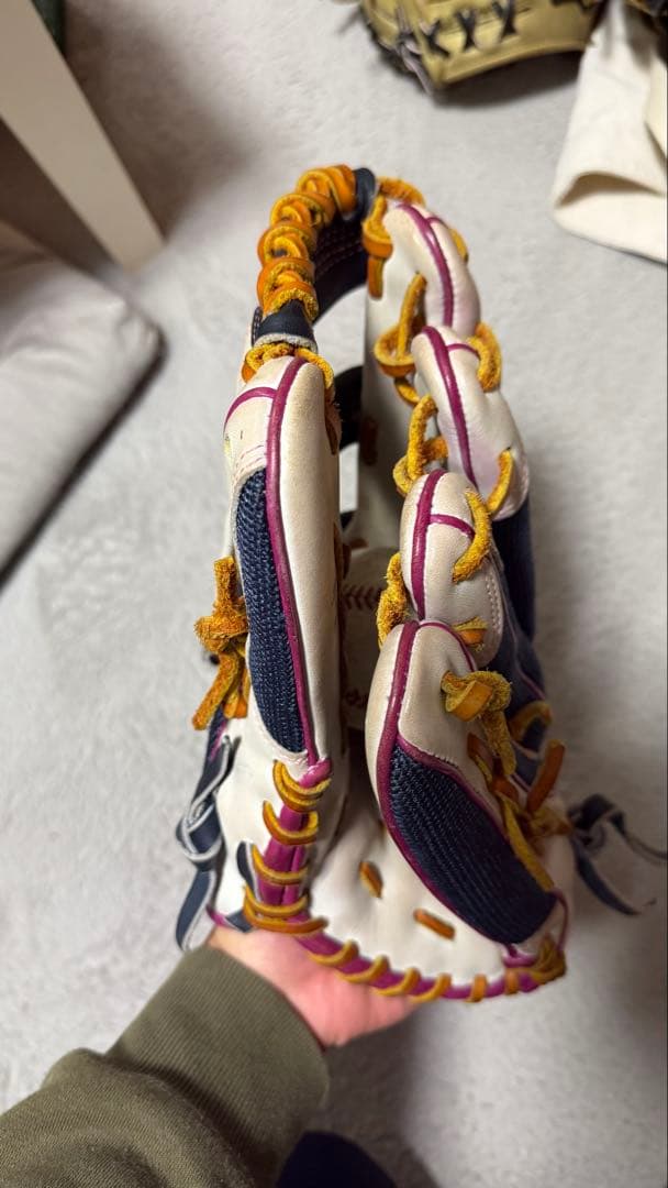 値下げします！Global Elite 軟式外野用オーダーグローブ