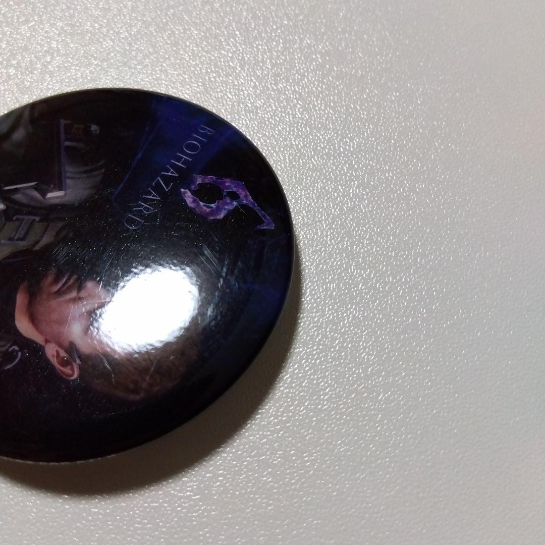 【バイオハザード】クリス パセラ カプコンバー 特典 缶バッジ