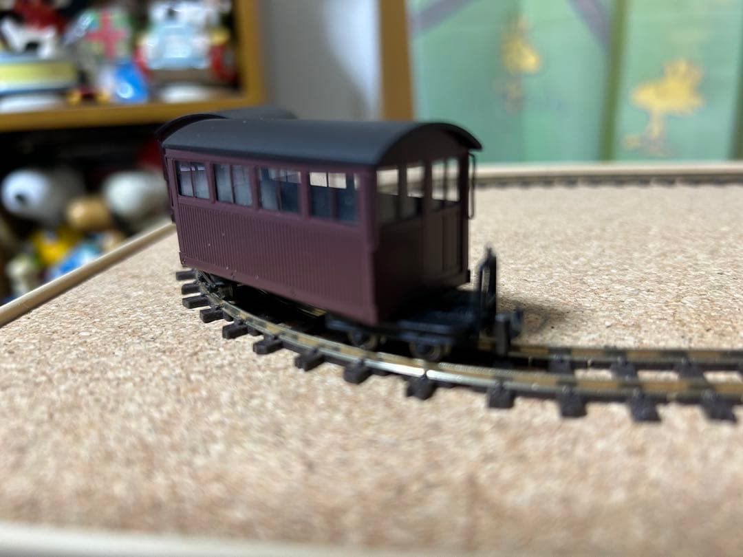 エンドウ　HOナロー 木曽森林B型客車 2両　難あり