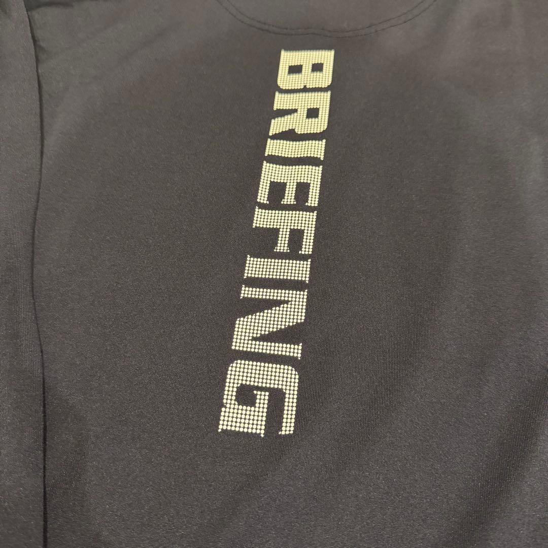 BRIEFING ブリーフィング レディース長袖ハイネックインナー ネイビーL