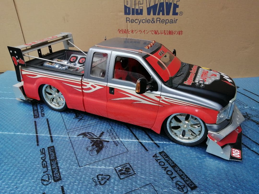 完全オリジナル 我流 ラッセル車風 マッドマックス カスタム ラジコン 戦う車編