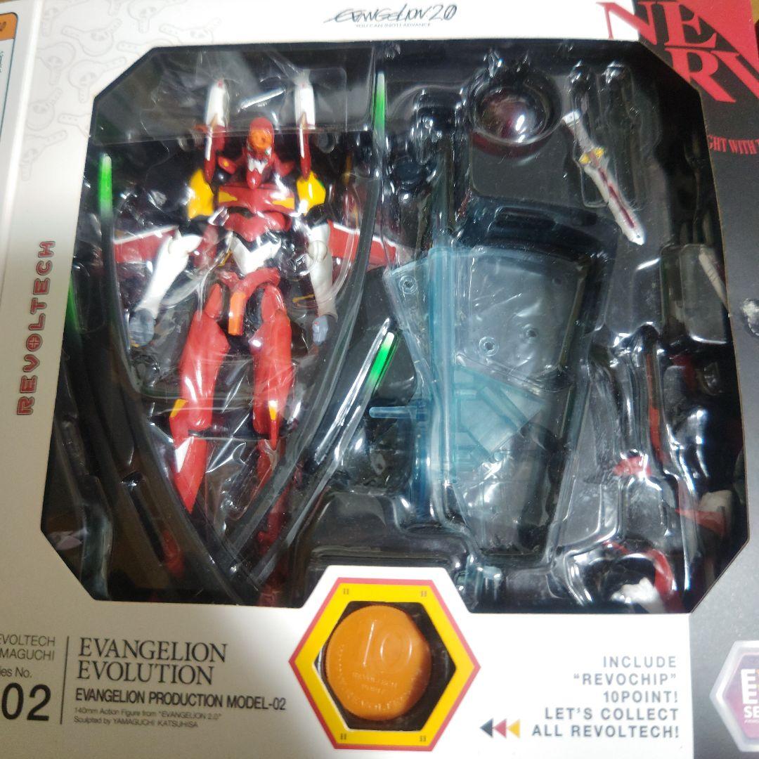リボルテックヤマグチ　エヴァンゲリオン　初号機、2号機