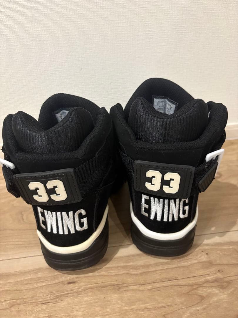 Ewing ブラック ハイカット シューズ バスケットシューズ　スニーカー