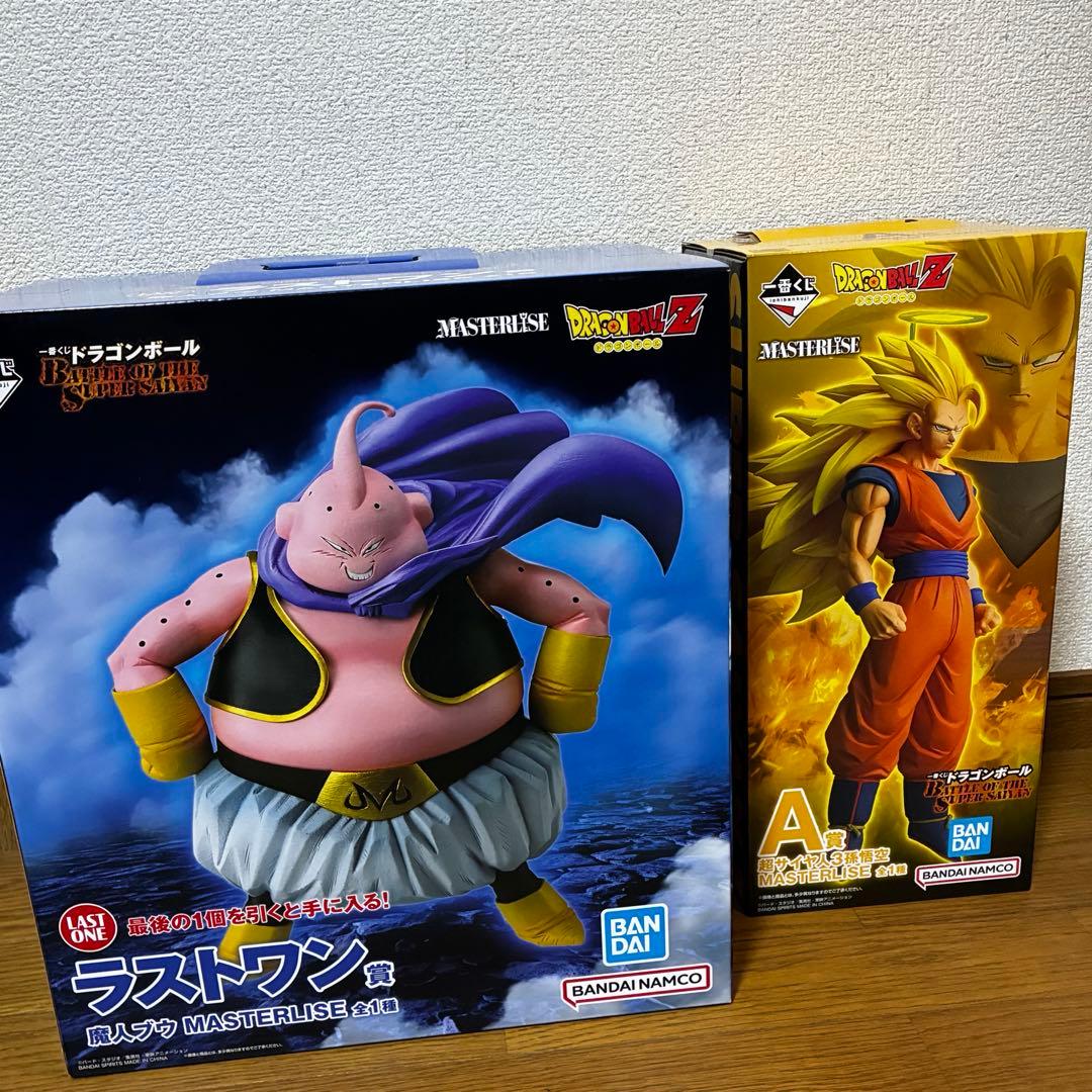 ドラゴンボール一番くじ　A賞　ラストワン　超サイヤ人3孫悟空　魔人ブウ