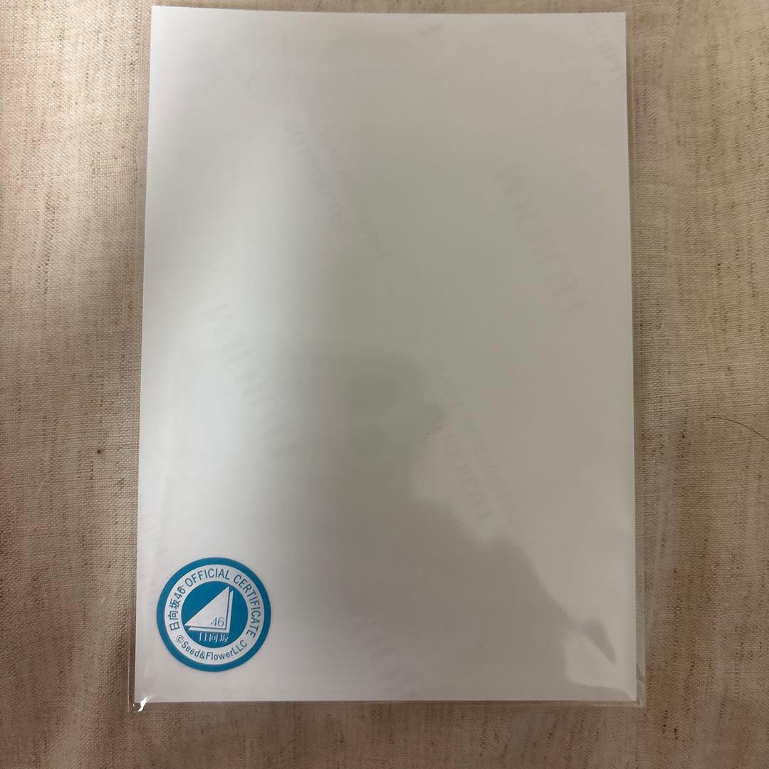 平尾帆夏 サイン　日向坂　直筆　中　チュウ