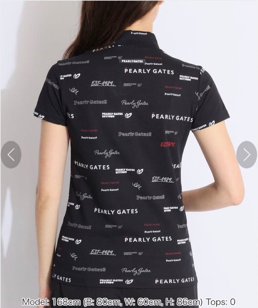 パーリーゲイツ☆パロディロゴモックネック