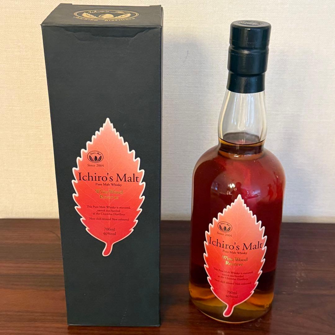 イチローズモルト ワインウッドリザーブ 46% 700ml 箱付き