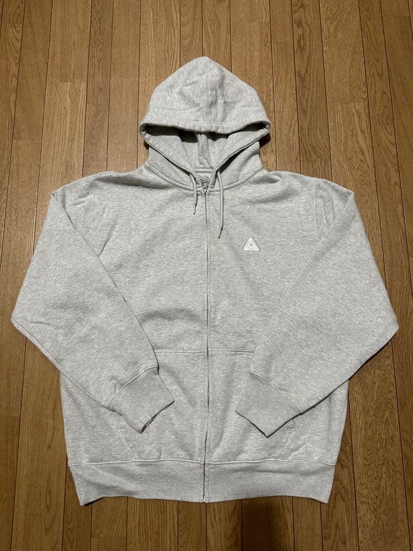 スケートボード [palace] SOFAR ZIP HOOD GREY MARL