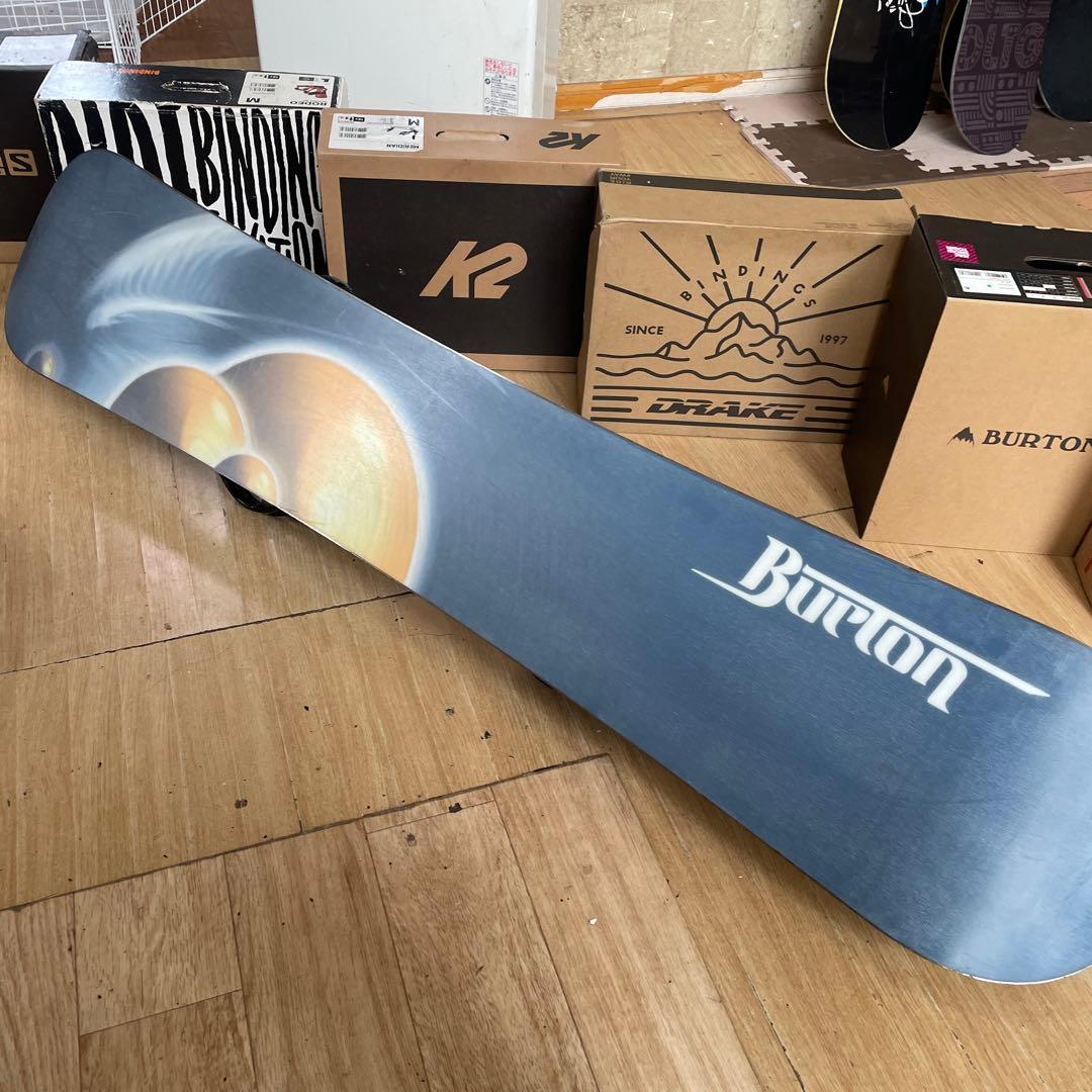 BURTON×FLUX　バートン　フラックス　バインディング付スノーボードセット
