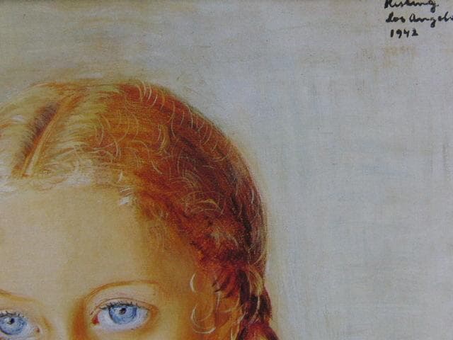 モイズ・キスリング、【エヴァ・ルビンシュタイン】、希少な画集画