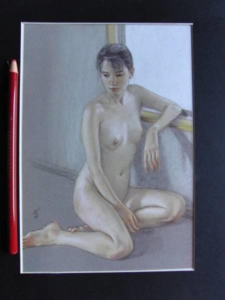 高塚省吾、希少な額装用画集より、高級額装付