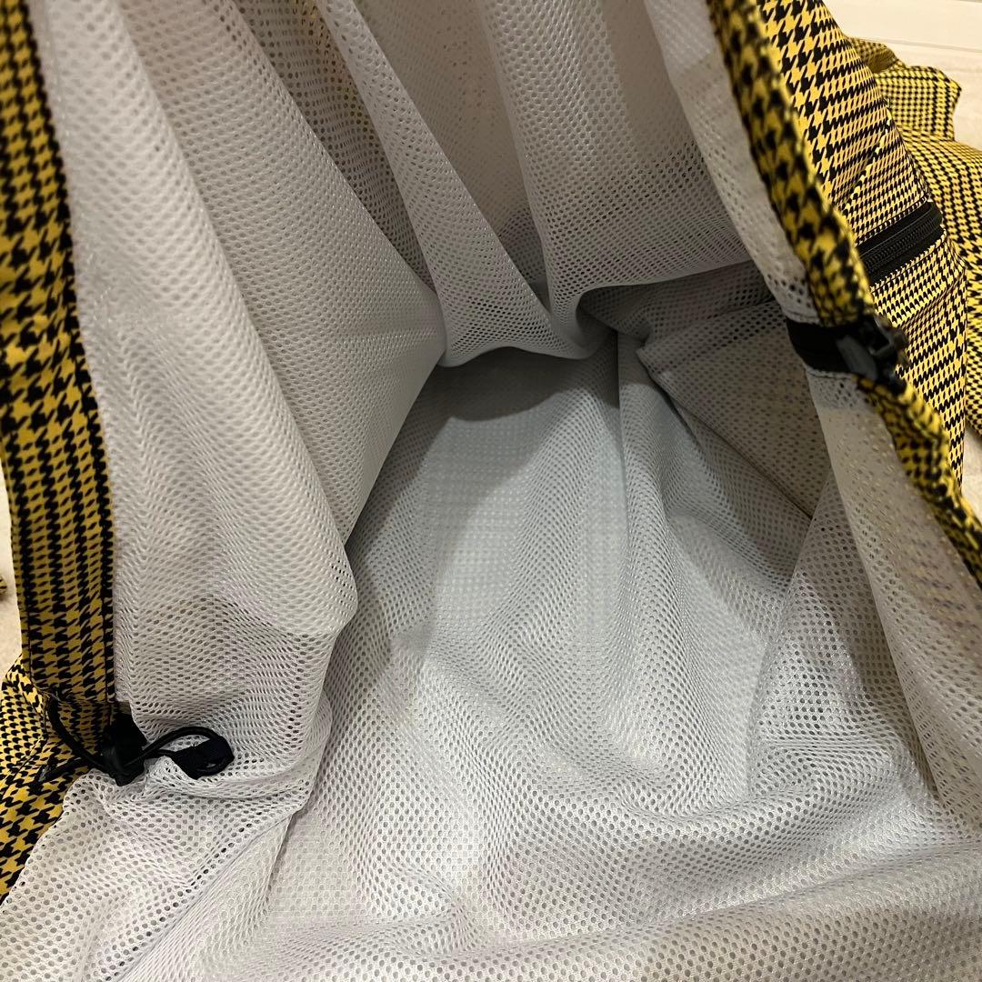 新品★25,300円 ジャックバニー ナイロンタフタ防風フーディブルゾン 黒黄L