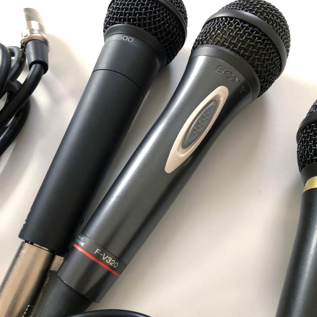 マイク 3点セット ケーブル 卓上マイクスタンド BEHRINGER SONY他