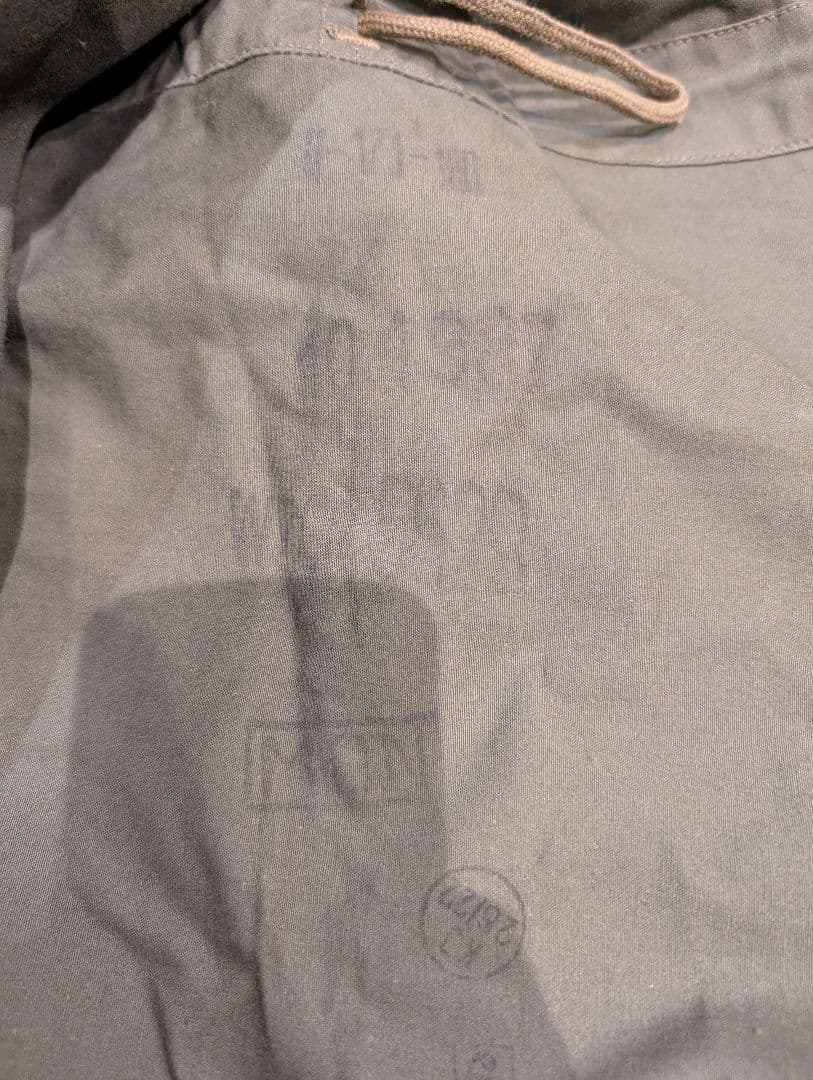 ポーランド軍　軍幕　ビンテージ　サイズ2　170-180