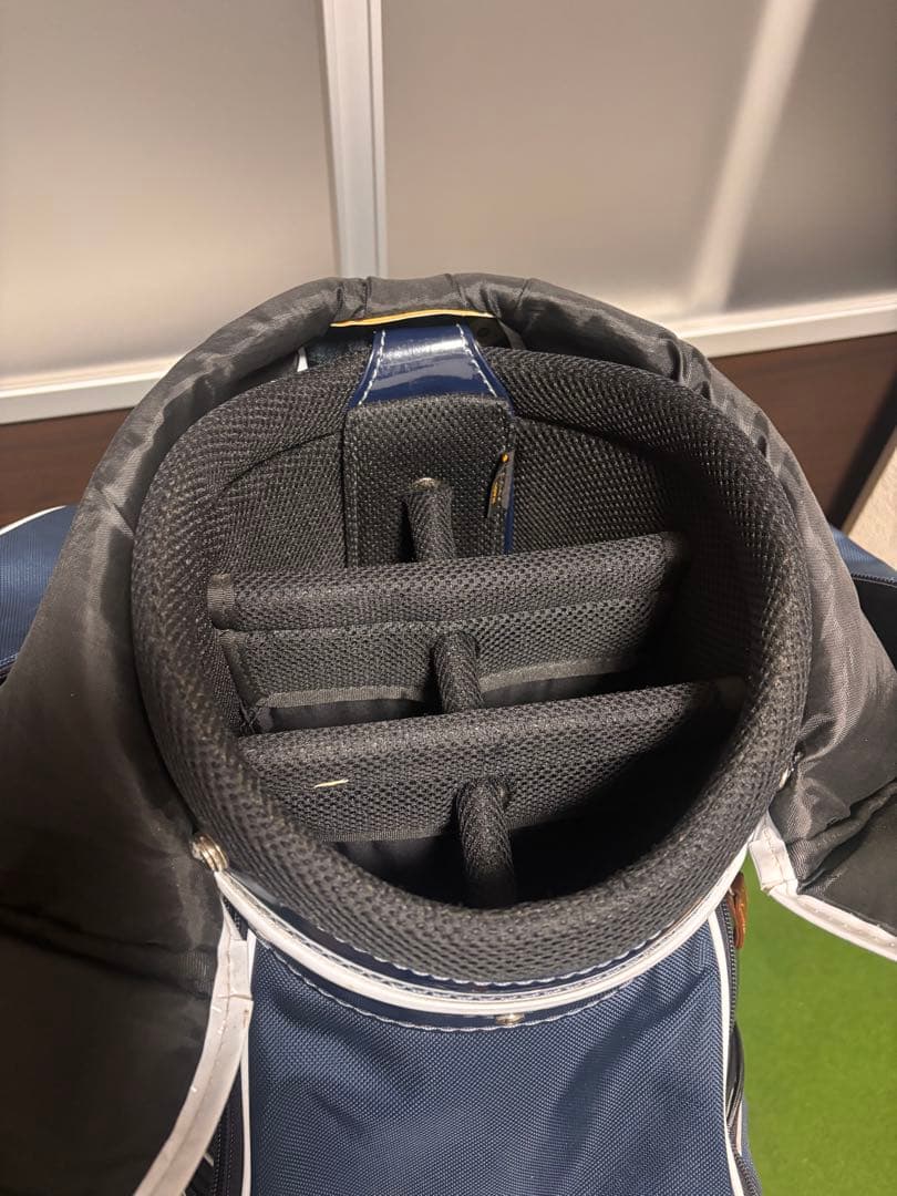 エドウィン ゴルフ EDWIN GOLF キャディバッグ 9型 ジーンズ柄