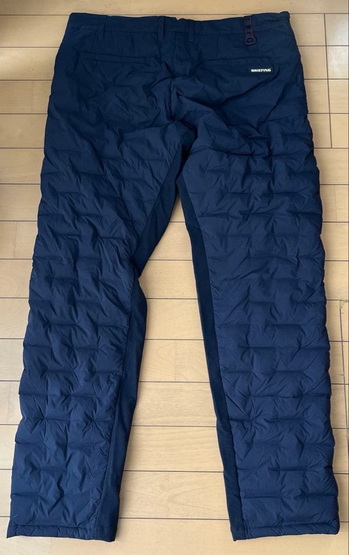 【完売品】BRIEFING ダウンパンツ ブラック　XL ダウン90%