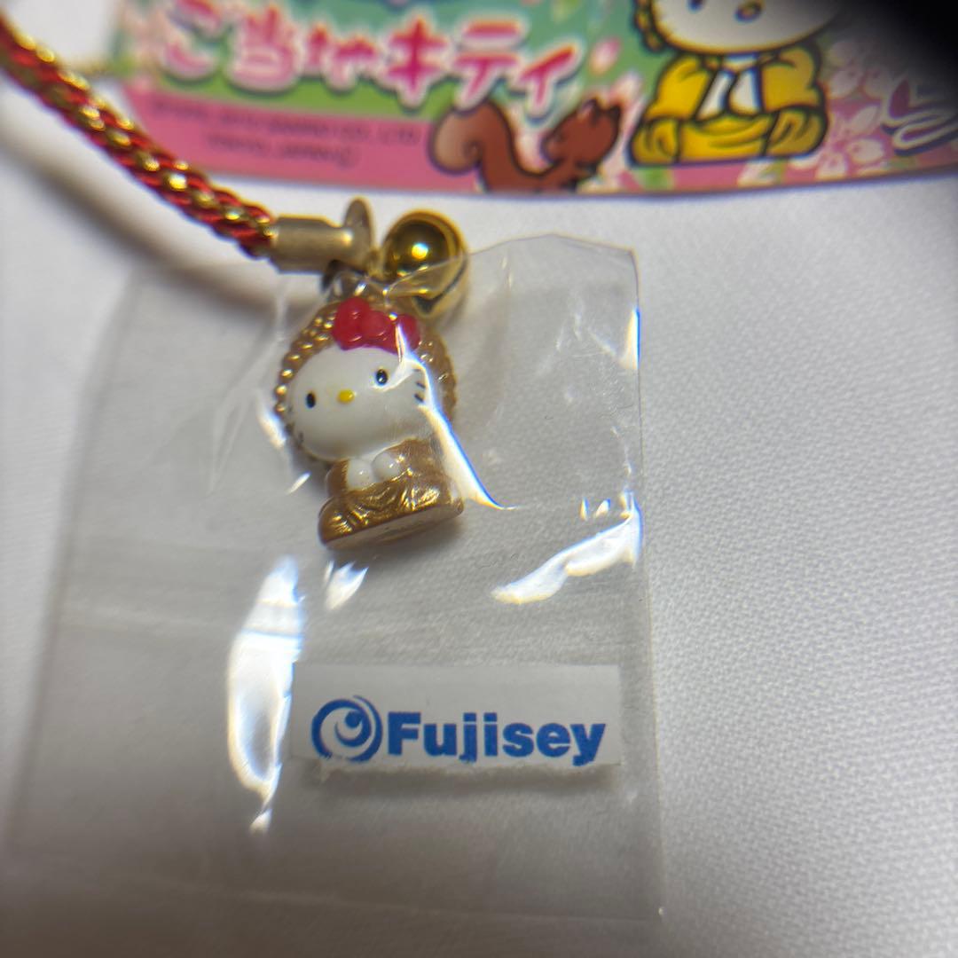 ご当地キティストラップ　鎌倉限定　大仏バージョン