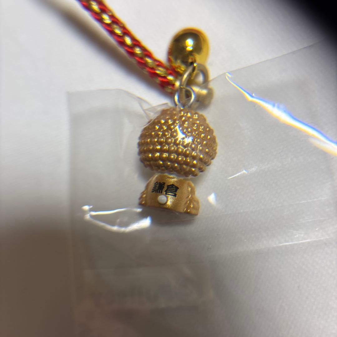 ご当地キティストラップ　鎌倉限定　大仏バージョン